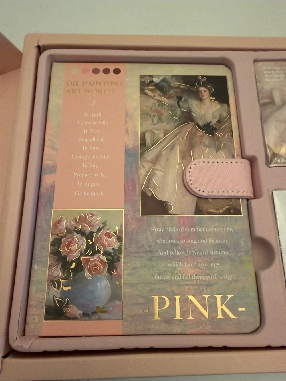 Pastel Pink Decorative Stationery Gift Set